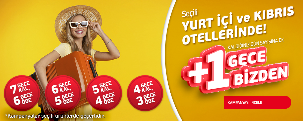 1 Gece Bizden Kampanyası