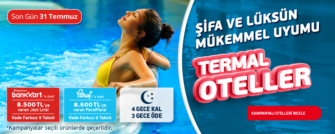 Termal Otellerde Kampanya