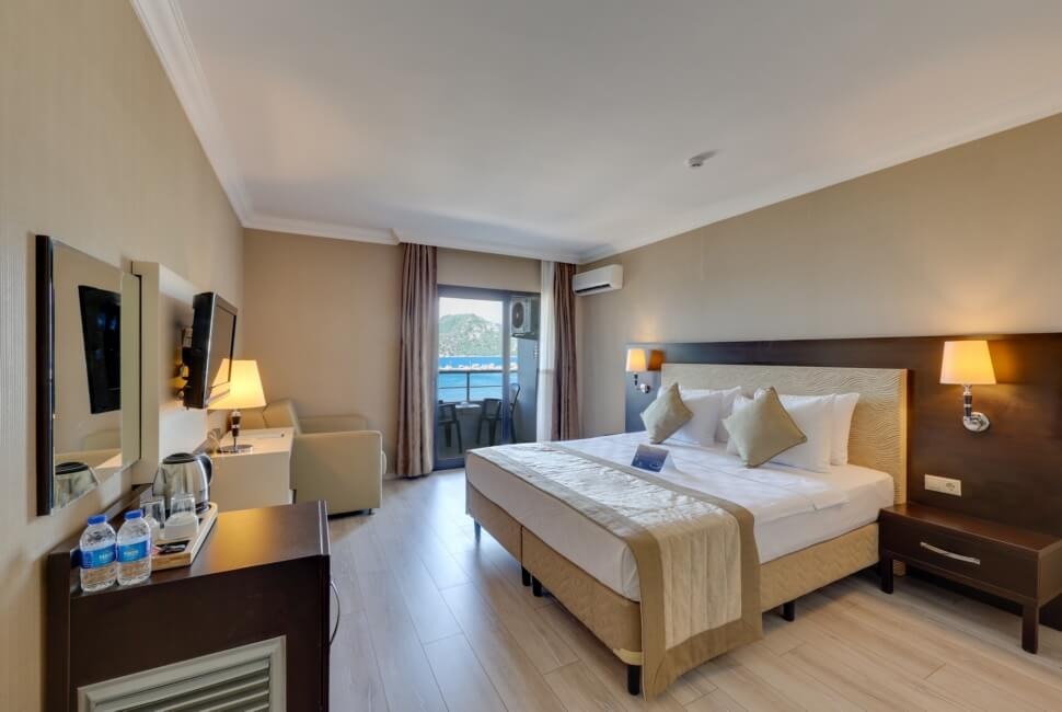 Faros Premium Beach Hotel +16 Deniz Manzaralı Oda