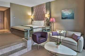 Elexus Hotel Resort & SPA Deluxe Oda Kara Manzara