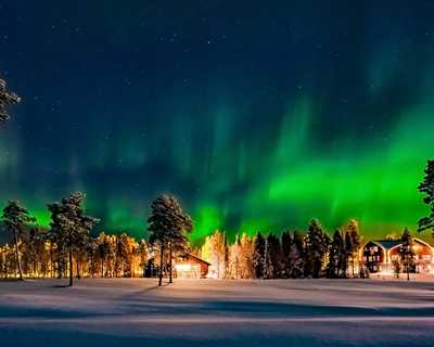 Ramazan Bayramı Özel Tüm Turlar Dahil Büyüleyici Kuzey Işıkları & Lapland Turu (4* Merihovi Hotel vb.)